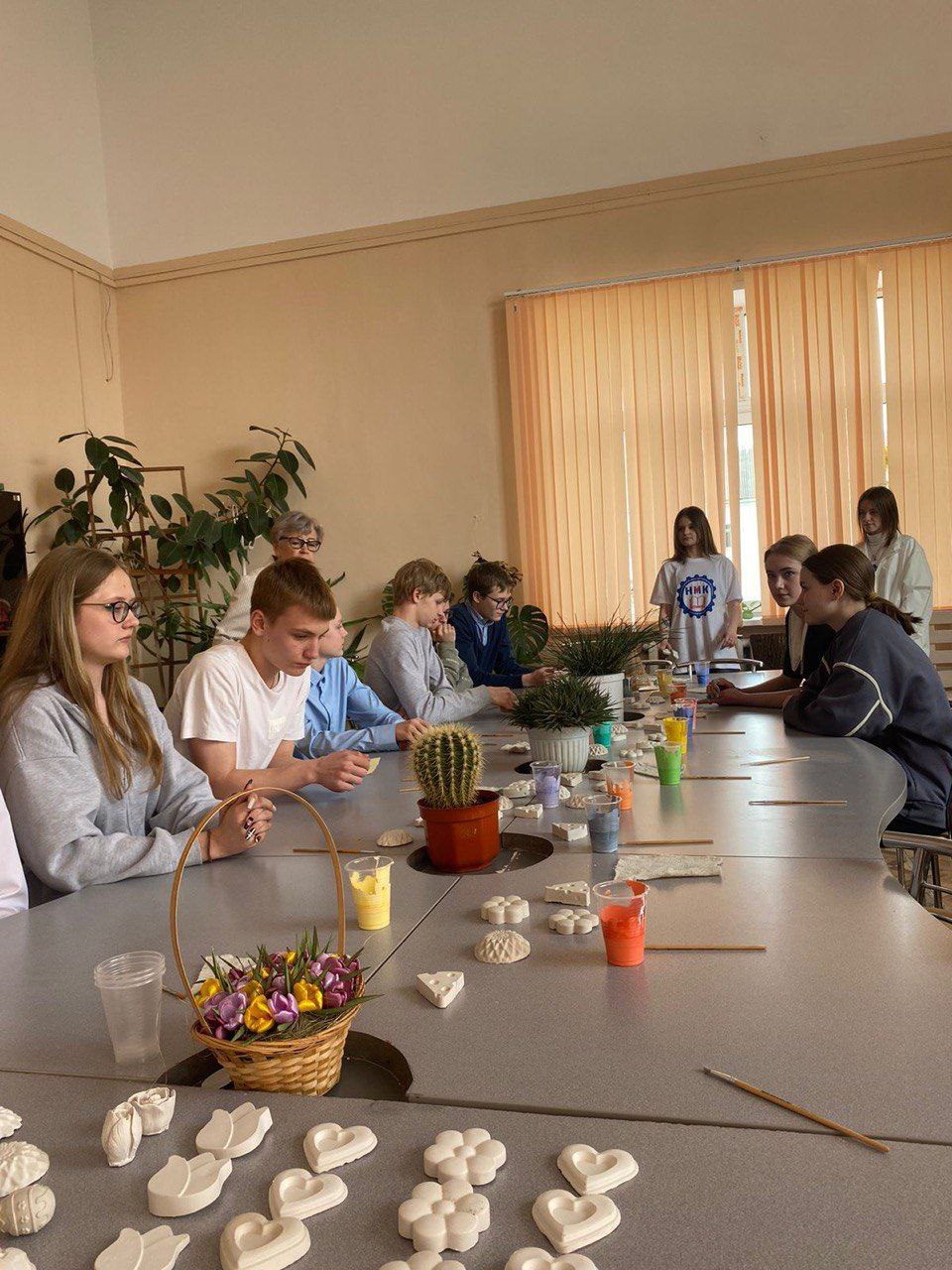 Учащиеся 8б класса приняли участие в квесте в Новомосковском Многопрофильном Колледже.